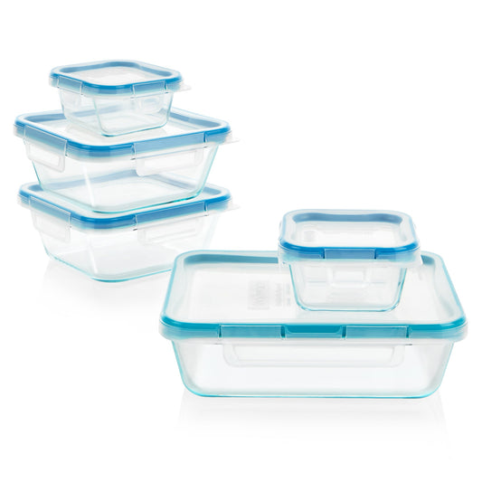 Snapware® Total Solution® Pyrex® Glass 10-piece Food Storage Container