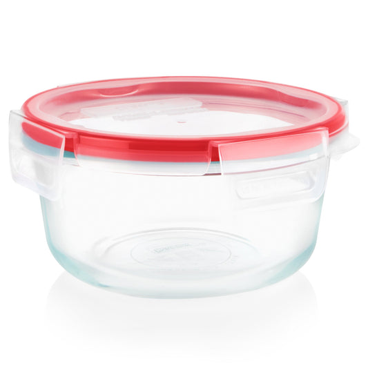 Pyrex® Freshlock™ 4-cup Round Glass Storage