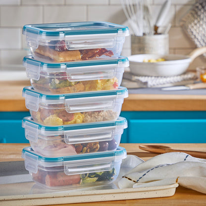 Snapware® Total Solution® 10-piece Rectangular Plastic Food Storage Set