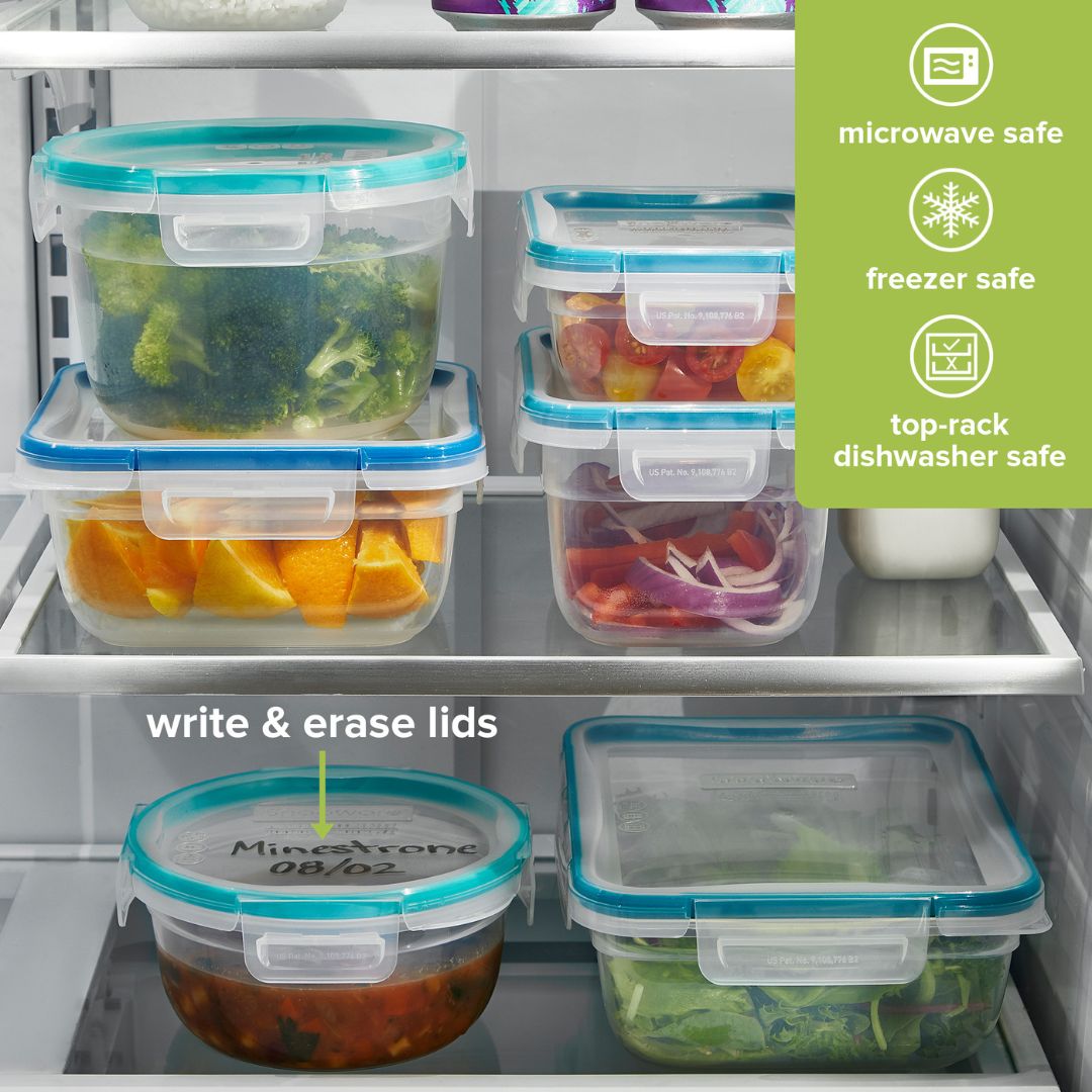 Snapware® Total Solution® 10-piece Set Plastic Containers with Lids
