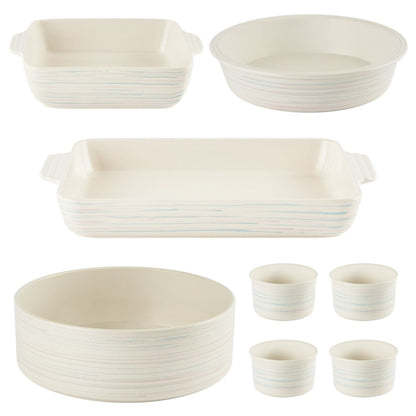 Pyrex® 8-Piece Ceramic Bakeware Set