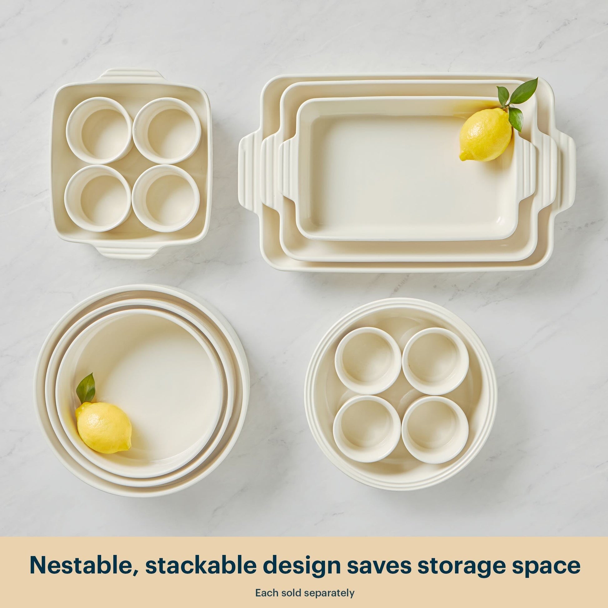 Pyrex® 3-Piece Round Ceramic Bakeware Set