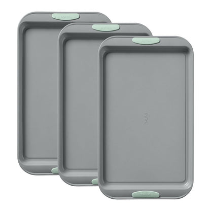 Pyrex® Metal Bakeware 3-Piece Large Cookie Sheet Set in Sage