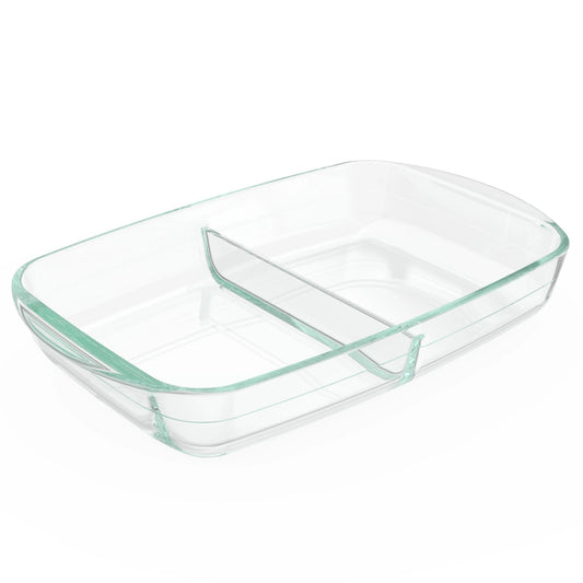Pyrex® 8” x 12” Divided Glass Baking Dish
