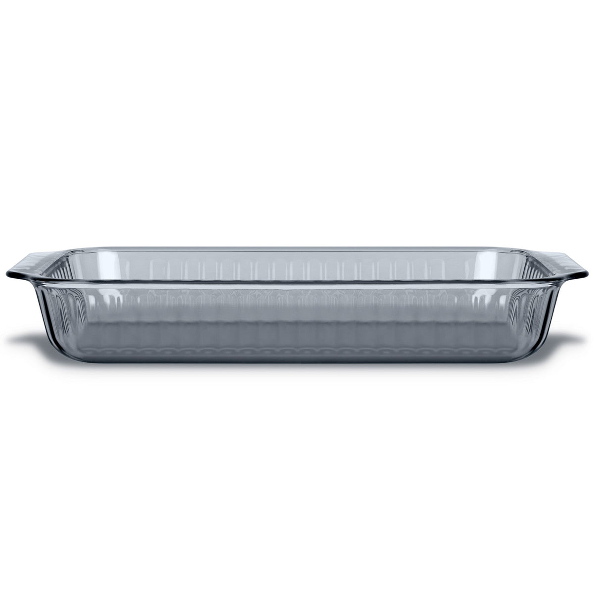 Pyrex® Sculpted Tinted Colors Sculpted Tinted 9" x 13" Baking Dish, Smoke