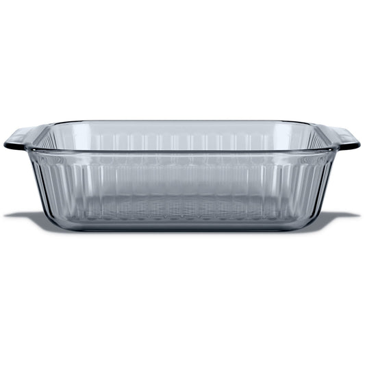 Pyrex® Sculpted Tinted Colors 8" Square Baking Dish, Smoke