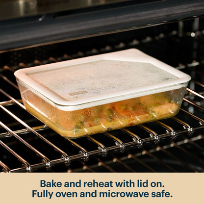 Pyrex® Ultimate 10-Piece Glass Storage Set with Glass Lids