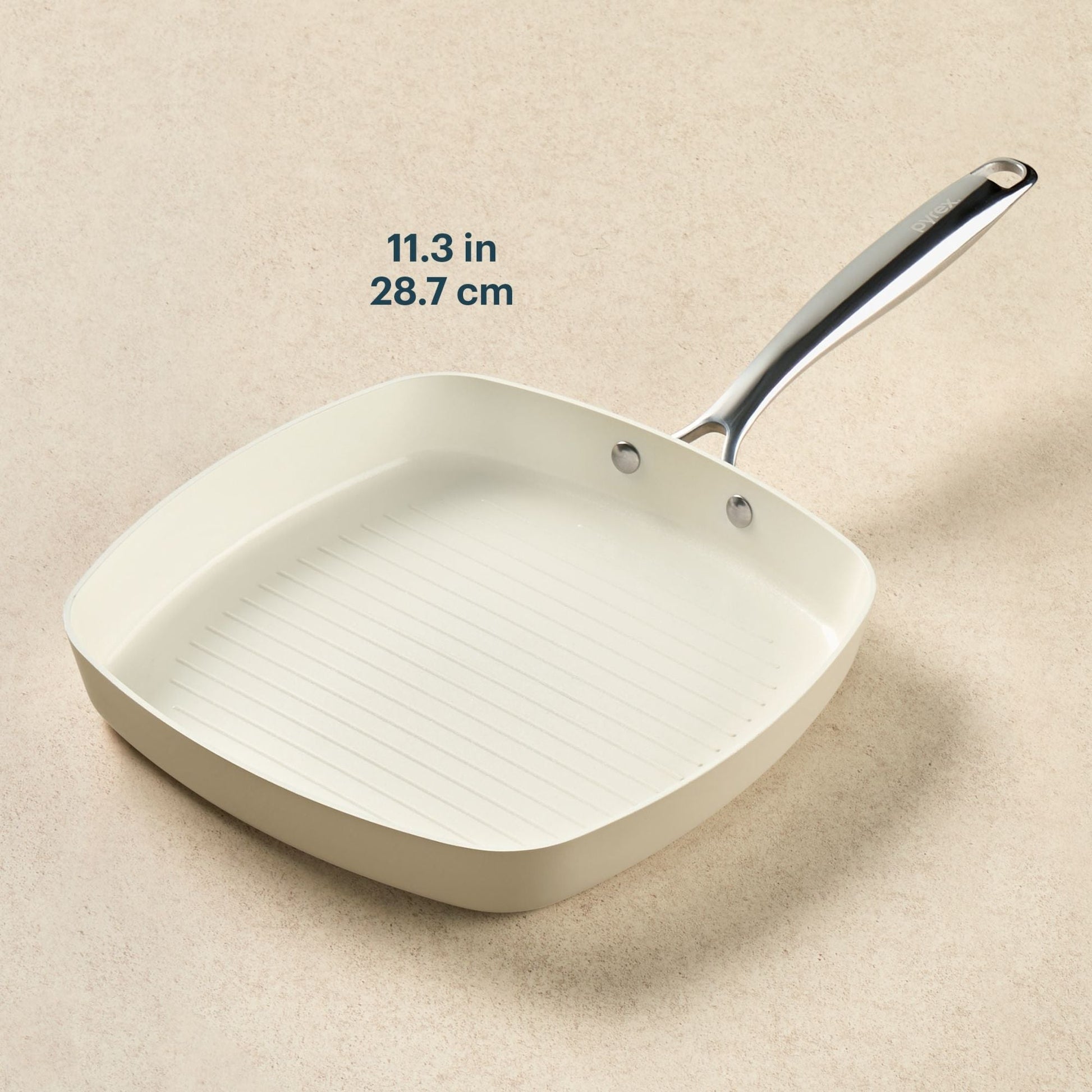 Pyrex® Ceramic Cookware 11.3-in Grill Pan