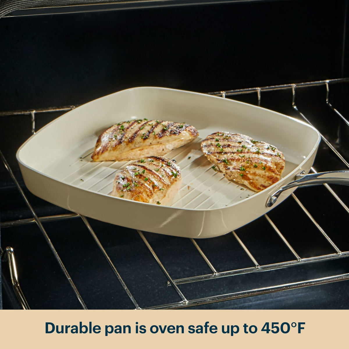 Pyrex® Ceramic Cookware 11.3-in Grill Pan