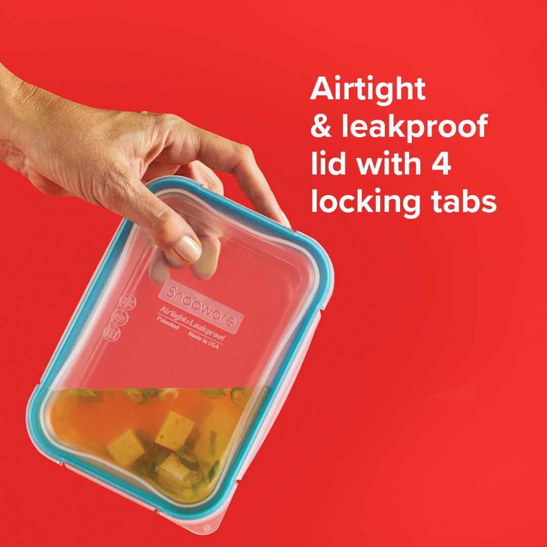 Snapware® Total Solution® Pyrex® Glass 2-cup Rectangle Food Storage with Plastic Lid