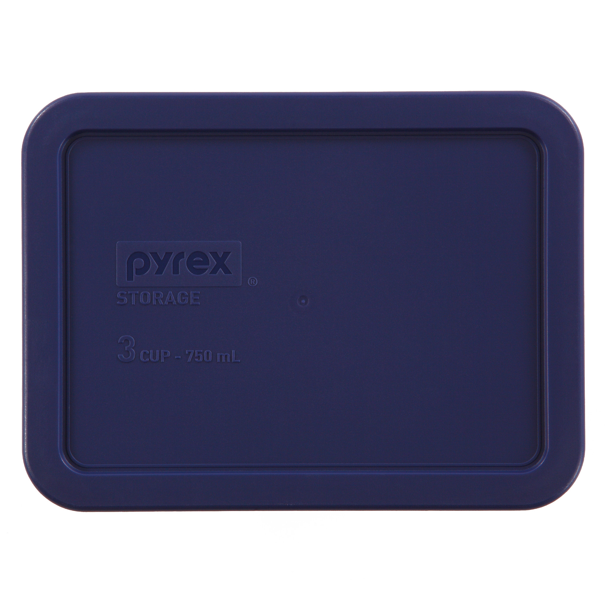 Pyrex® Blue Lid for 3-cup Rectangular Food Storage Container