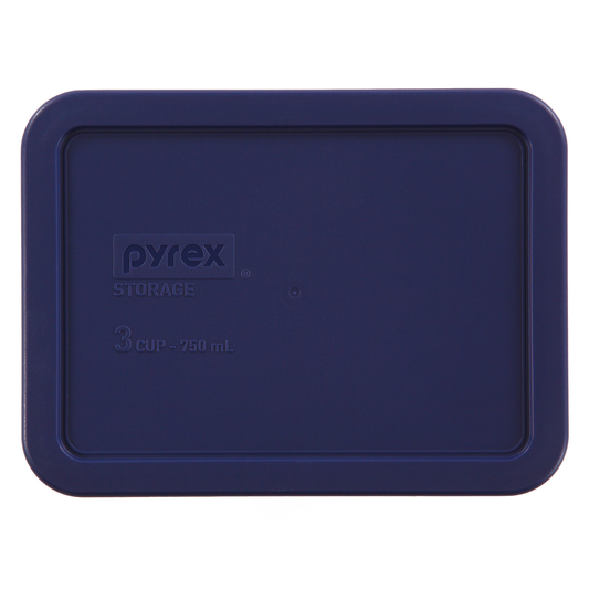 Pyrex® Blue Lid for 3-cup Rectangular Food Storage Container
