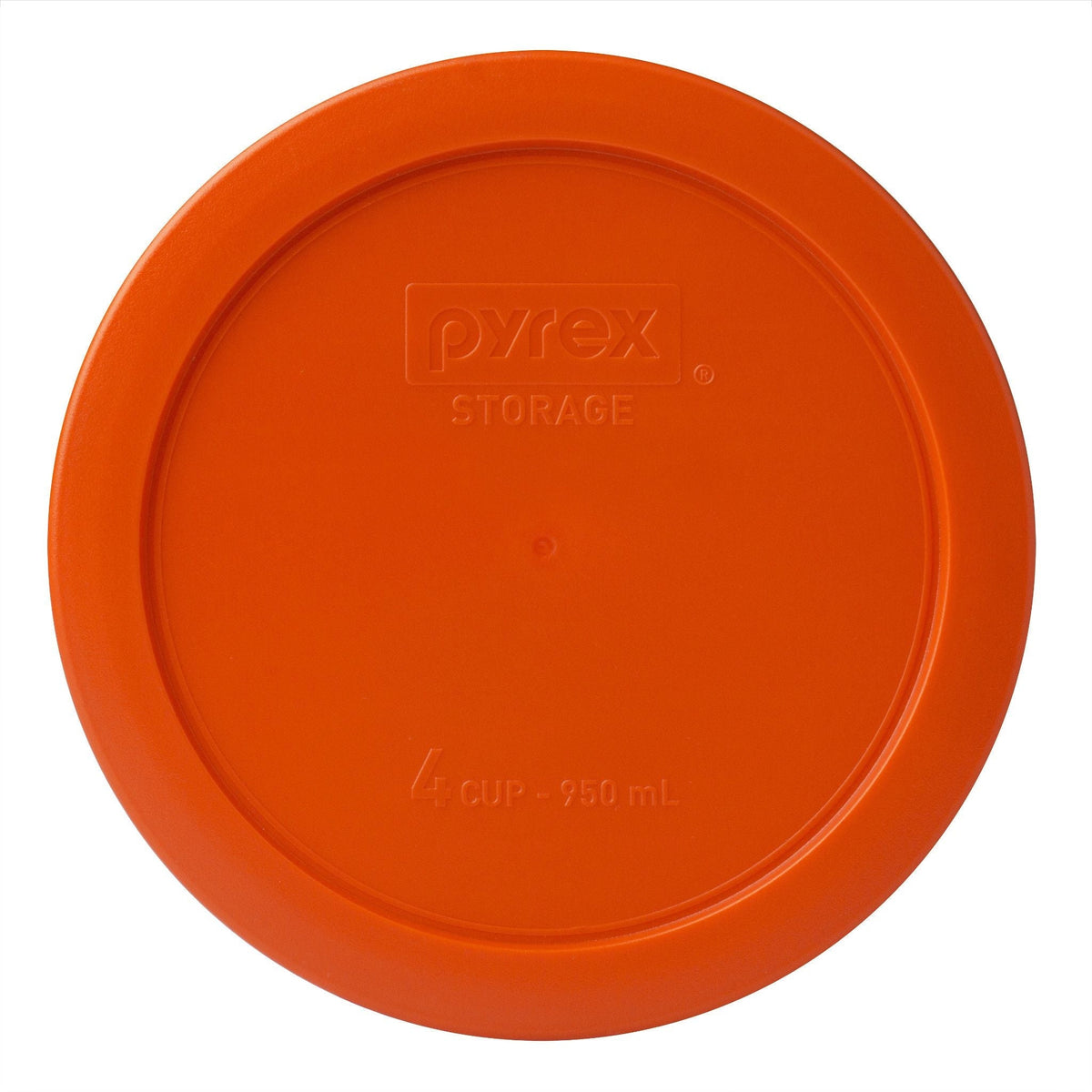Pyrex® Orange Lid for 4-cup Glass Food Storage Container